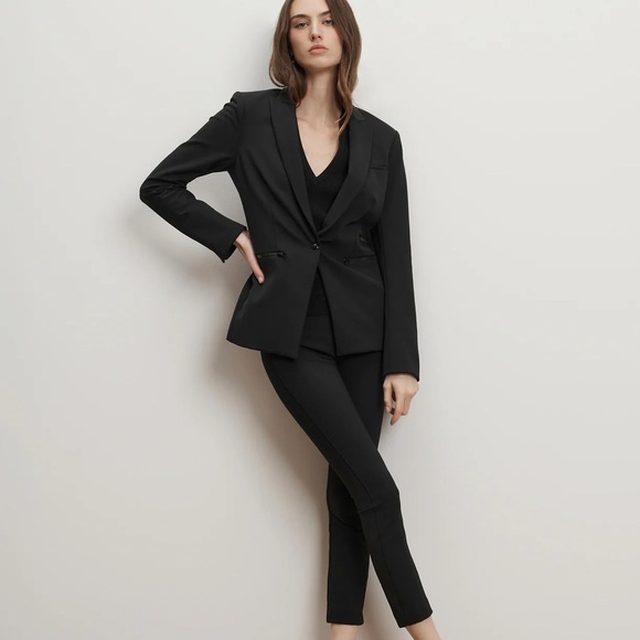 Veronica Beard scuba Dickey Jacket blazer 20 nwt $645 black - Picture 5 of 12